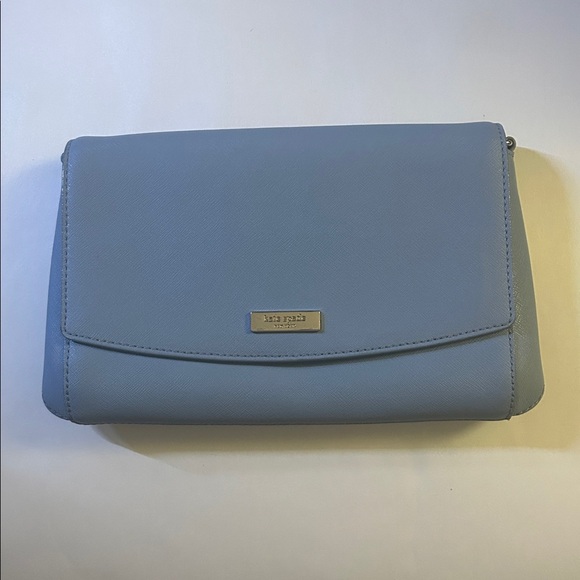 HOST PICK✨🐠Kate Spade Laurel Way Greer Clutch Handbag Crossbody bag EUC 10x7 - Picture 3 of 13